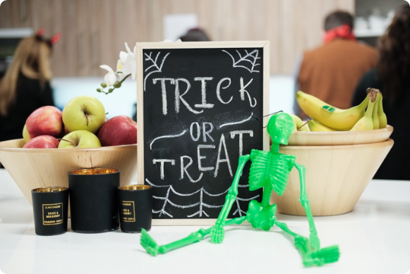 Halloween trick or treat