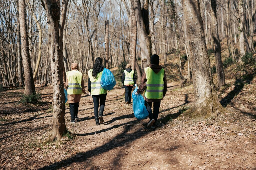 Litter picking 